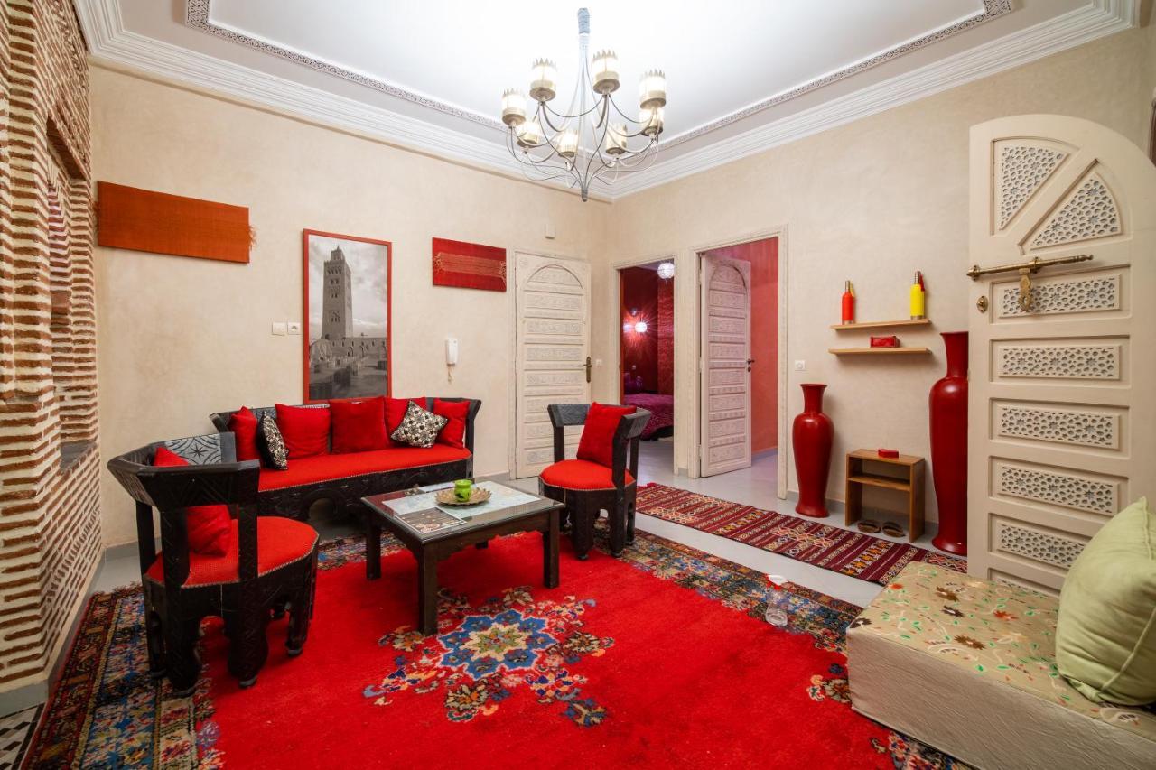 Riad Appart Arwa Marrakesch Exterior foto
